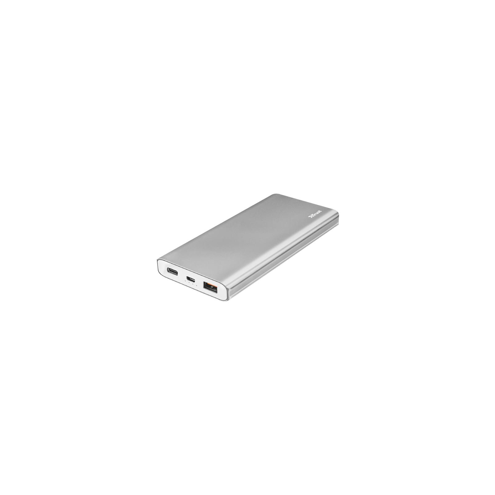 Батарея универсальная Trust Omni thin metal 10000 USB-C QC3 (22701) изображение 2