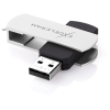 USB флеш накопичувач eXceleram 64GB P2 Series White/Black USB 2.0 (EXP2U2WH2B64) зображення 2
