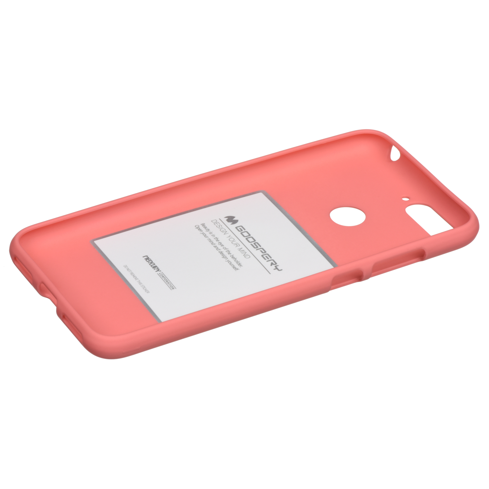 Чохол до мобільного телефона Goospery Huawei Y6 2018 SF Jelly Pink (8809610564146) зображення 2
