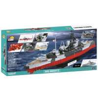 Конструктор Cobi World Of Warships Корабль Его Величества Линкор «Уорспайт» (COBI-3082) изображение 10
