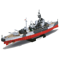 Конструктор Cobi World Of Warships Корабль Его Величества Линкор «Уорспайт» (COBI-3082) изображение 2