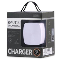 Зарядний пристрій Remax 3A Quick Charger, white (RP-U114-WHITE) зображення 4