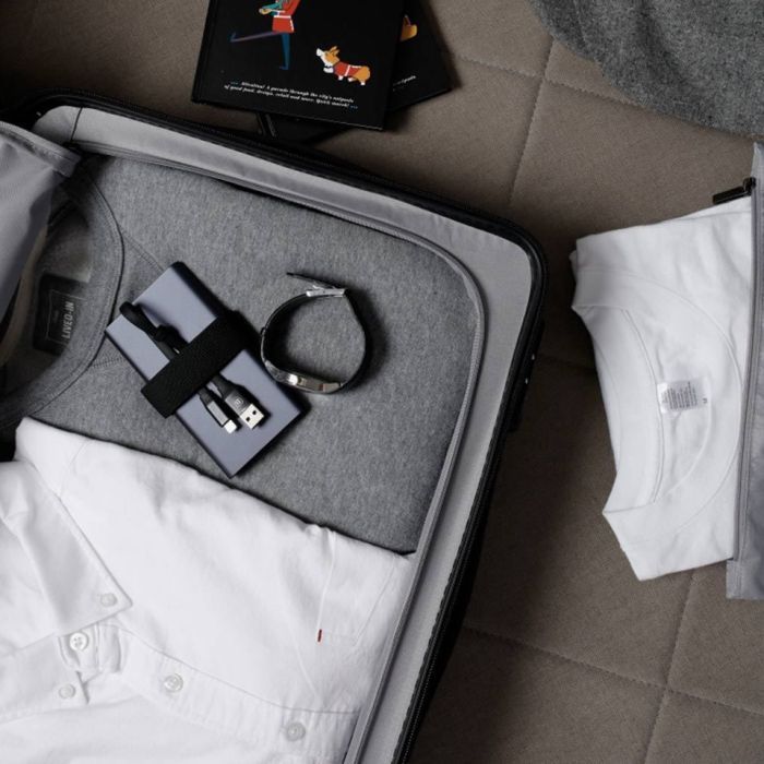 Чемодан Xiaomi Ninetygo Business Travel Luggage 20" Dark Grey (6970055343442) изображение 6