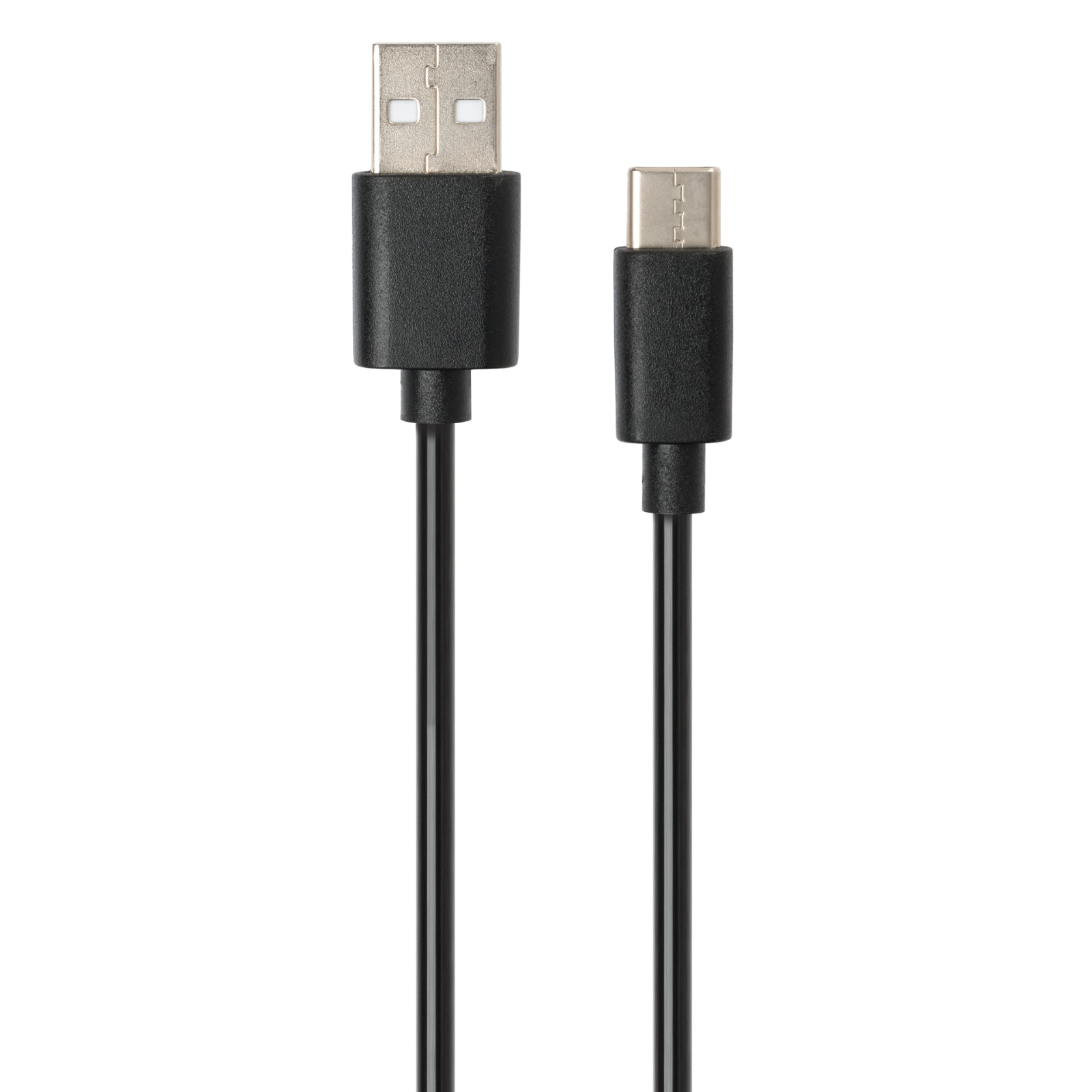 Дата кабель USB 2.0 AM to Type-C 1.8m Spring black Vinga (VCPDCTCS1.8BK) изображение 3
