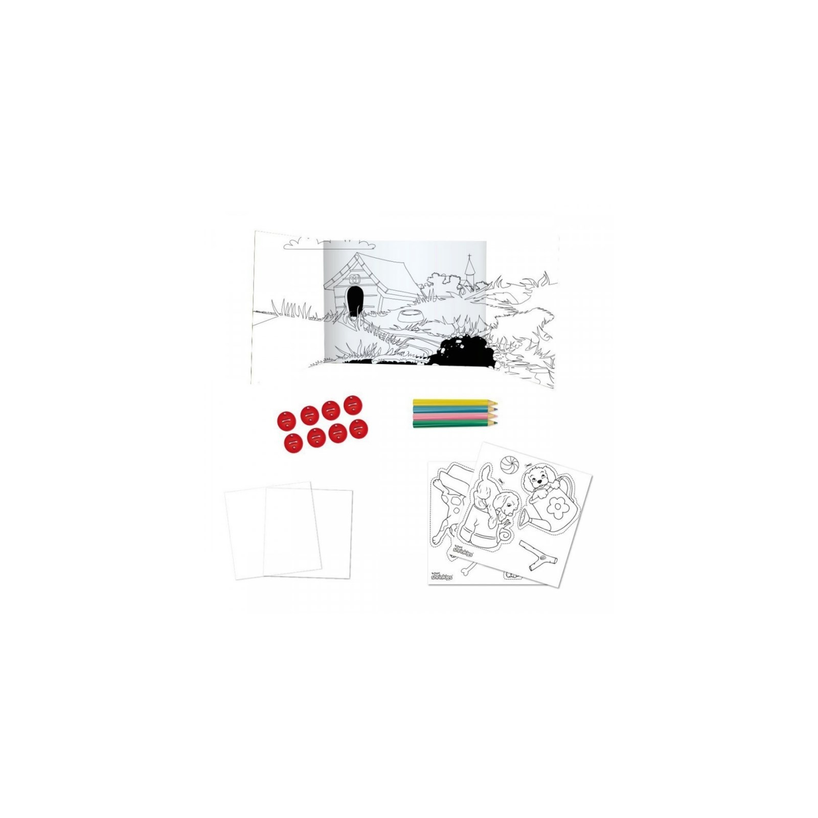 Набор для творчества Keycraft Shrinkles Игривый Щенок (WZ054) изображение 3