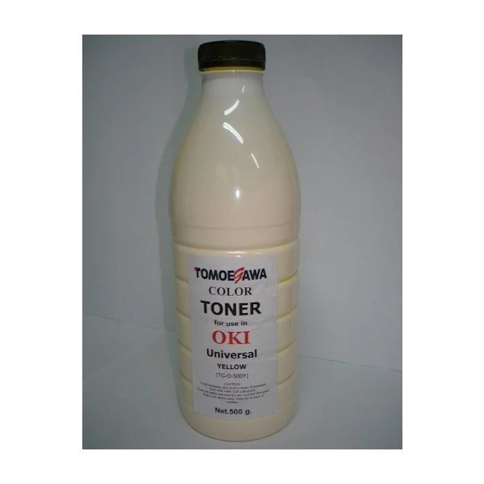 Тонер OKI UNIVERSAL 500г Yellow Tomoegawa (TG-O-500Y)