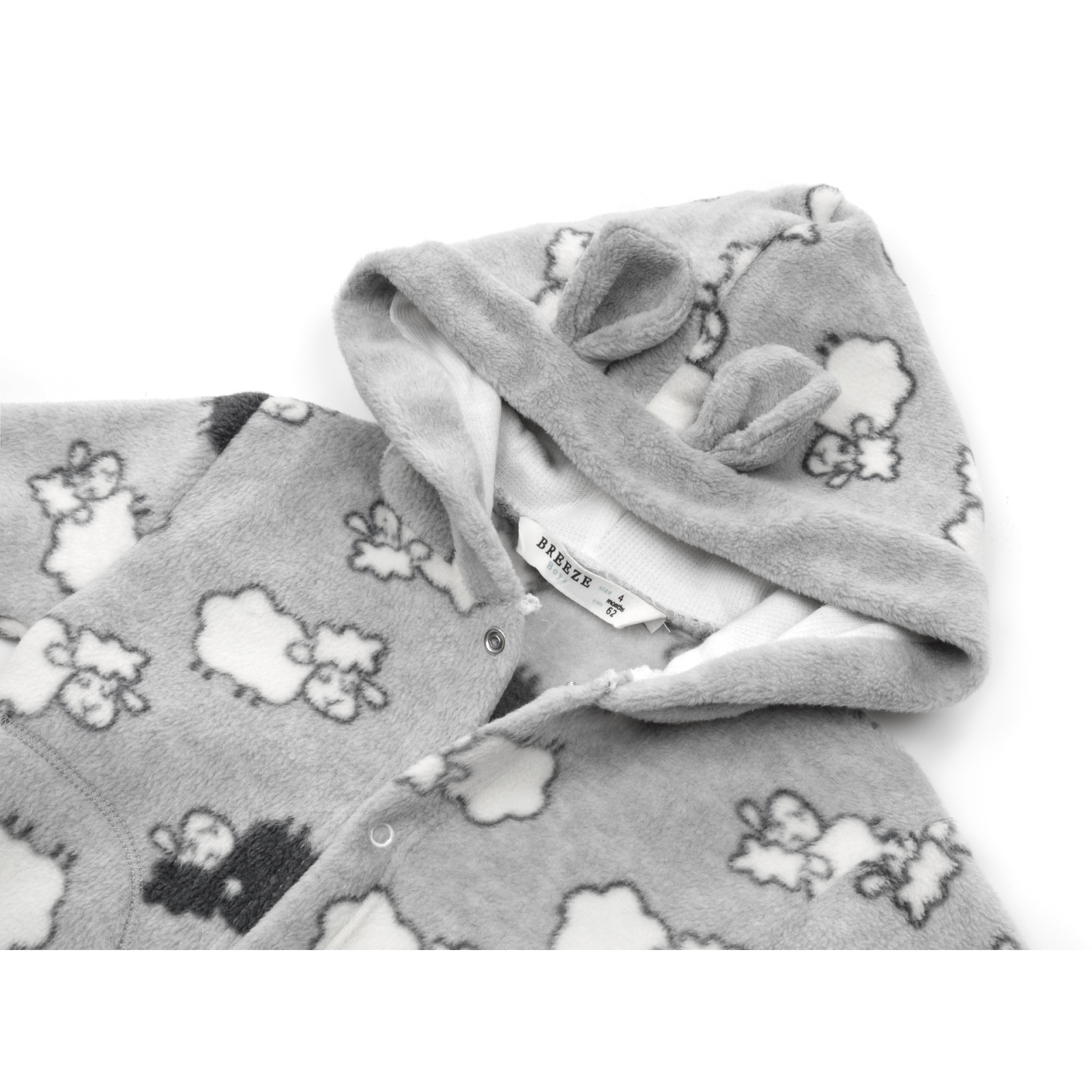 Набір дитячого одягу Breeze флісовий (BTS-176-74B-gray) зображення 7