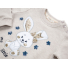 Набір дитячого одягу Breeze з зайчиками (13701-80G-beige) зображення 7