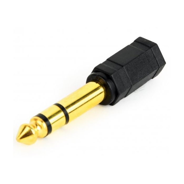 Переходник 6.35мм M / F 3.5 мм Cablexpert (A-6.35M-3.5F) изображение 2