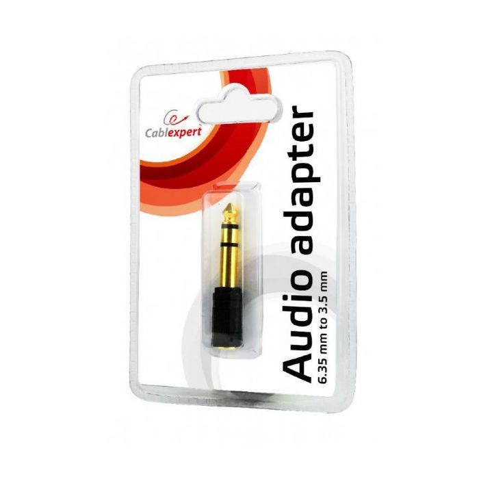 Переходник 6.35мм M / F 3.5 мм Cablexpert (A-6.35M-3.5F) изображение 3