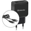 Зарядное устройство Defender UPС-21 2xUSB,5V/2.1А кабель microUSB (83581) изображение 2