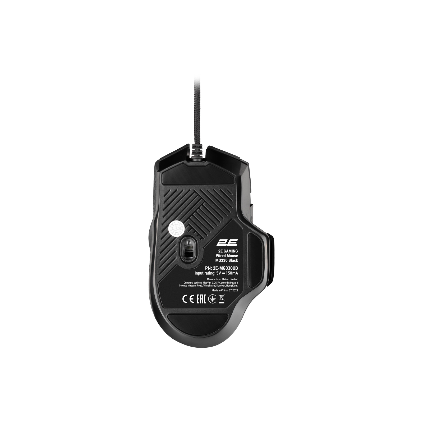 Мышка 2E MG330 RGB USB Black (2E-MG330UB) изображение 5