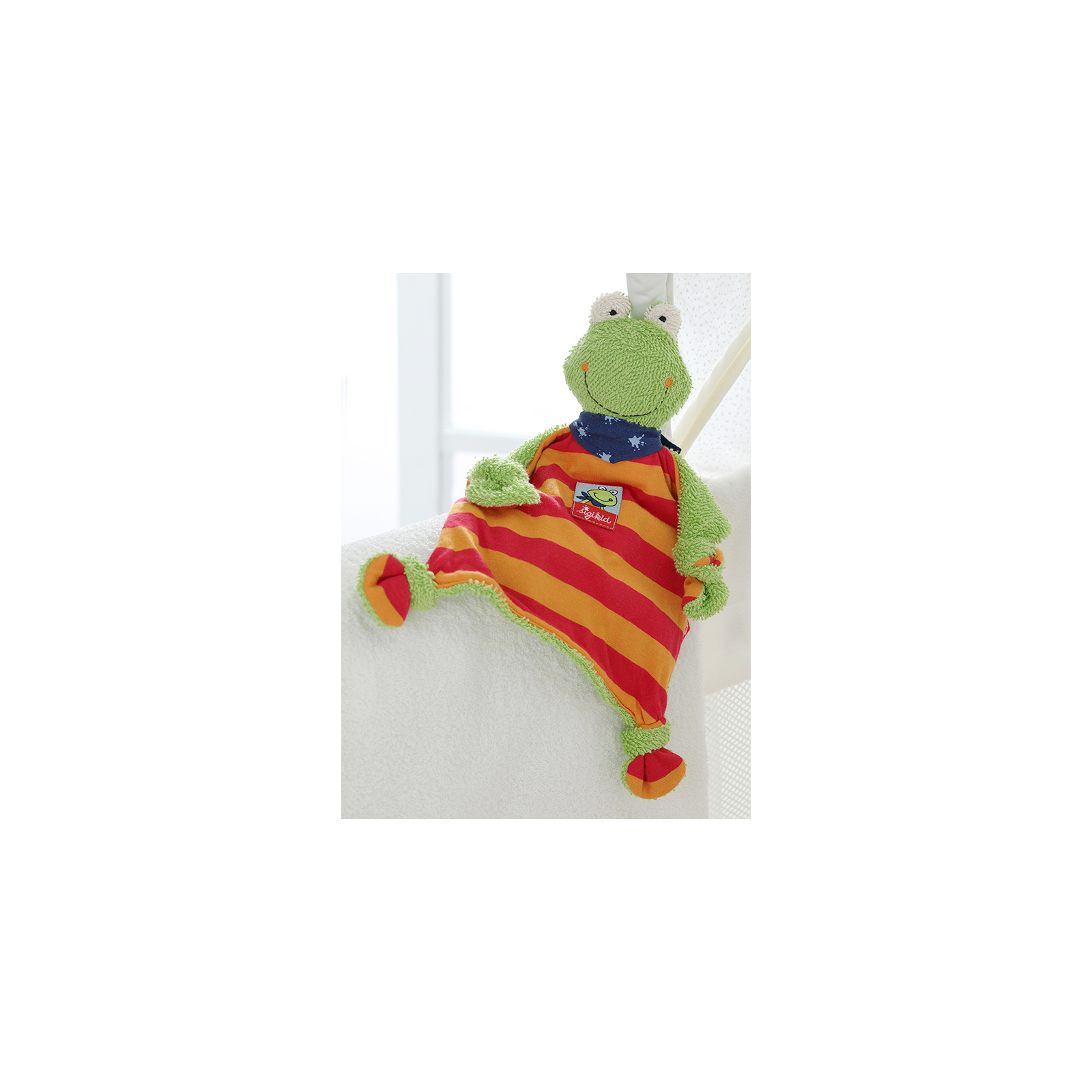 Развивающая игрушка Sigikid Мягкая игрушка-кукла Лягушка (38685SK) изображение 6