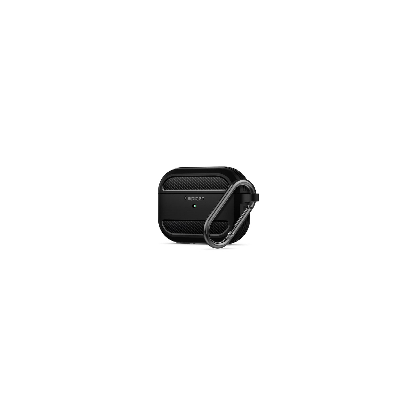 Чохол для навушників Spigen для Airpods Pro Rugged Armor Black (ASD00540) зображення 2
