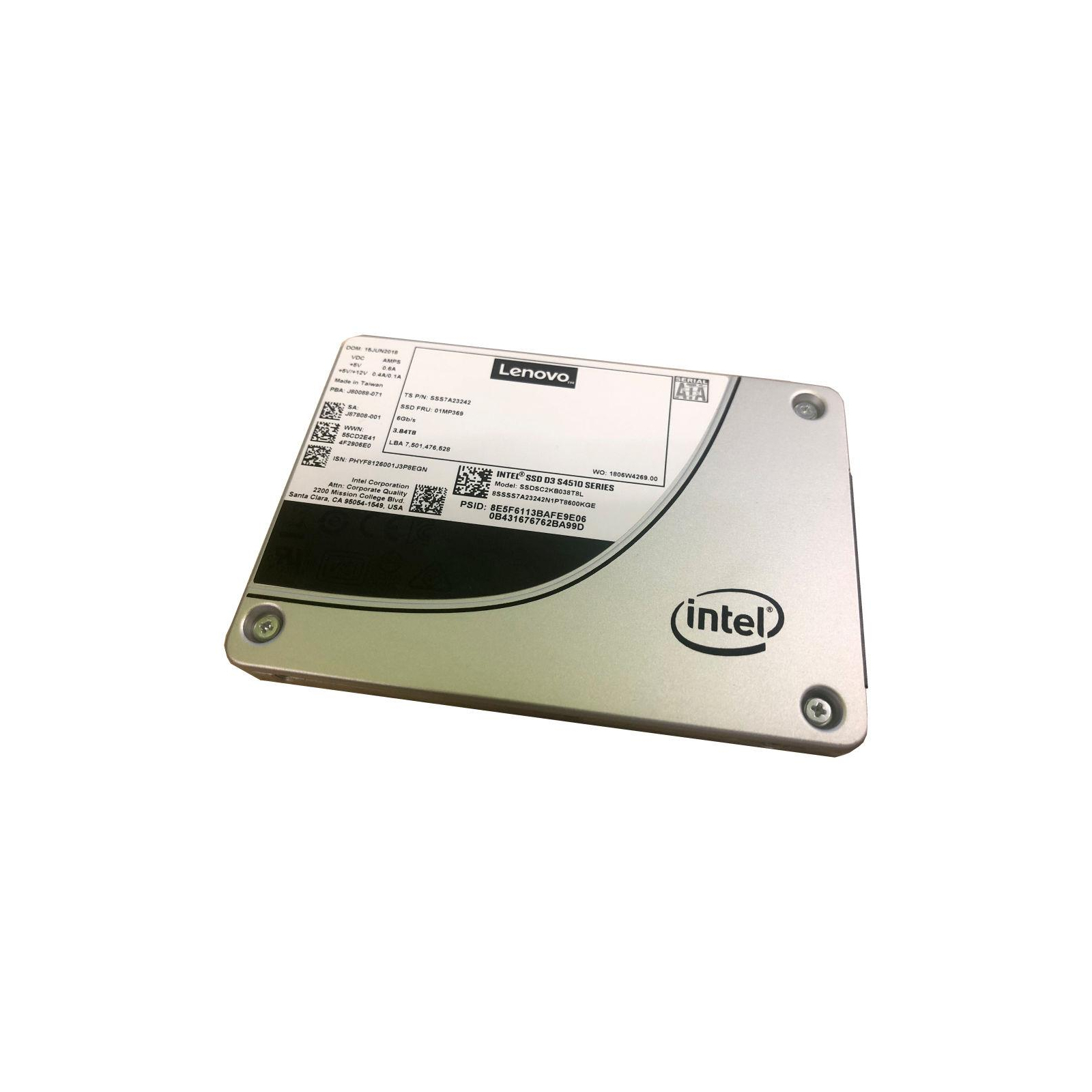 Накопитель SSD для сервера Lenovo 960GB SATA SSD 2.5"/S4510 (4XB7A13627)