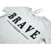 Футболка дитяча Breeze "BRAVE" (14351-134B-gray) зображення 3