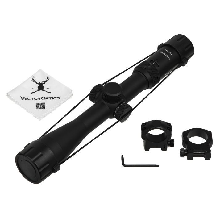 Оптичний приціл Vector Optics Forester 2-10x40 illum (30mm) SFP (SCOM-02) зображення 7