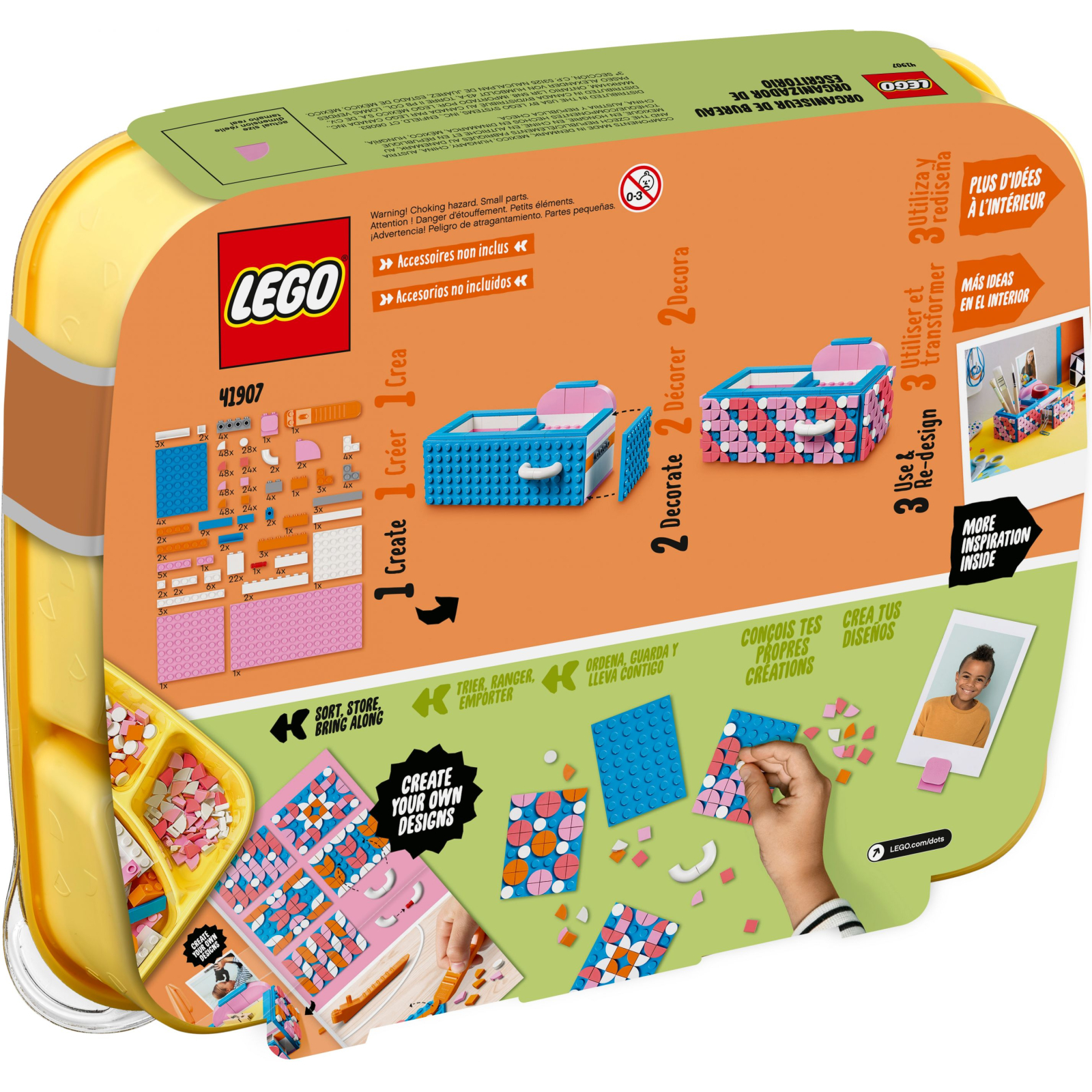 Конструктор LEGO DOTs серія 2 405 деталей (41907) зображення 7