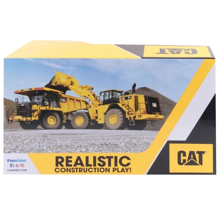 Спецтехника Funrise CAT Строительная бригада Погрузчик 25 см (82023F) изображение 5