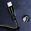 Дата кабель USB 2.0 AM to Micro 5P 1.0m metal spring black ColorWay (CW-CBUM014-BK) зображення 4