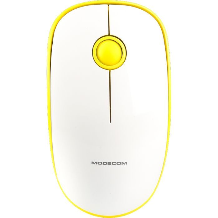 Мышка Modecom MC-WM112 Wireless Yellow-White (M-MC-WM112-290)