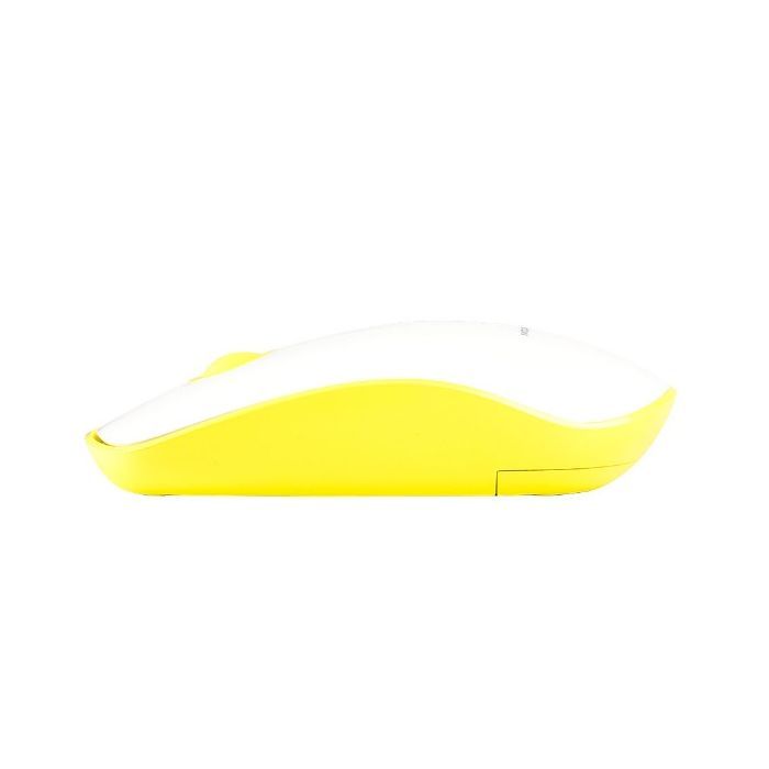 Мышка Modecom MC-WM112 Wireless Yellow-White (M-MC-WM112-290) изображение 2