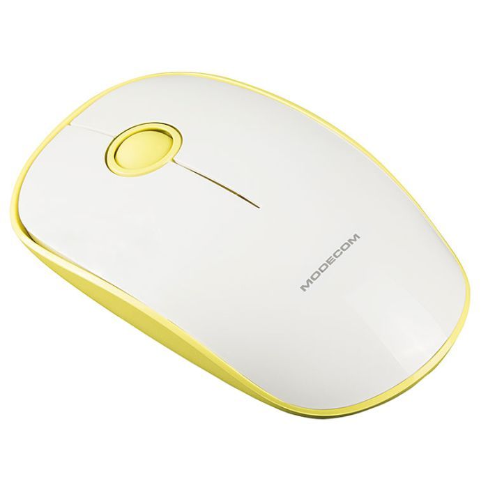 Мышка Modecom MC-WM112 Wireless Yellow-White (M-MC-WM112-290) изображение 3