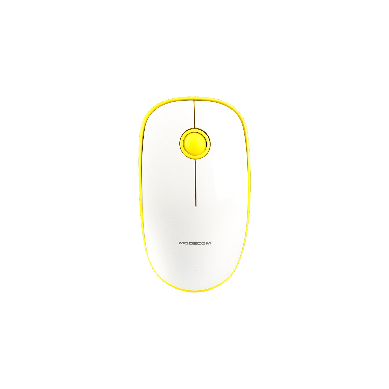 Мышка Modecom MC-WM112 Wireless Yellow-White (M-MC-WM112-290)