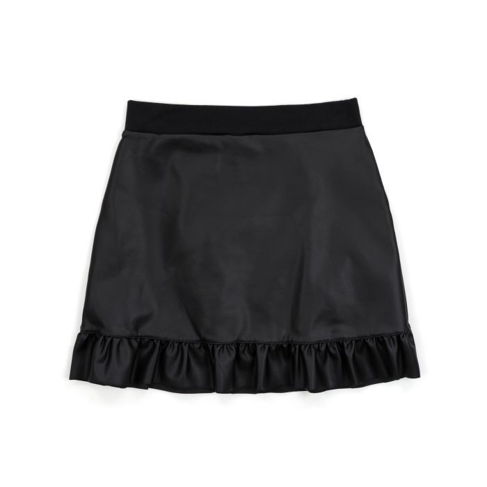 Спідниця дитяча Lovetti з оборкою (6644-122G-black) зображення 2
