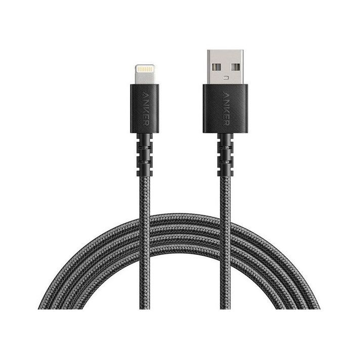 Дата кабель USB 2.0 AM to Lightning 1.8m black Anker (A8013H11/A8013H12) изображение 2