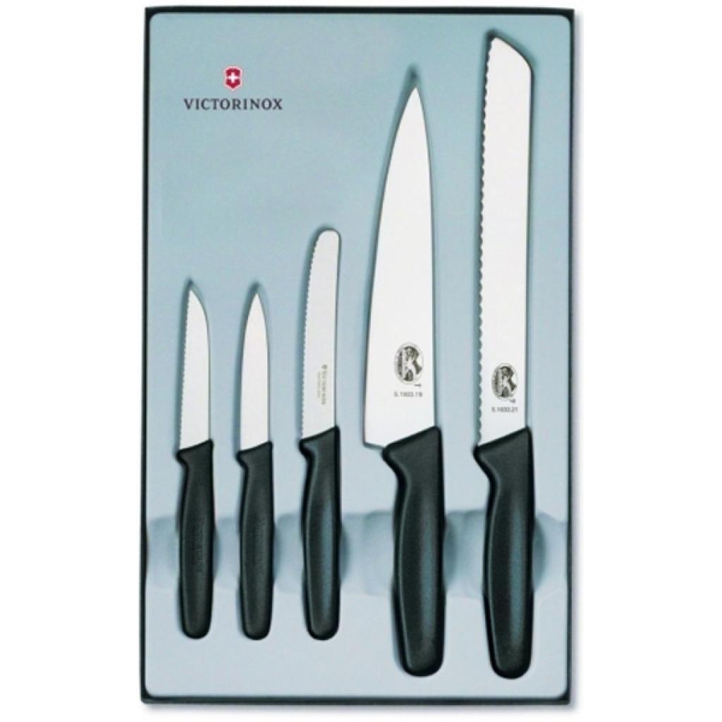 Набір ножів Victorinox Standart 5 шт Black (5.1163.5)