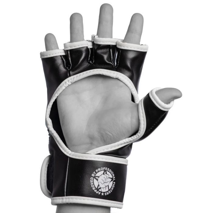 Рукавички для MMA PowerPlay 3056 XL Black (PP_3056_XL_Black) зображення 2