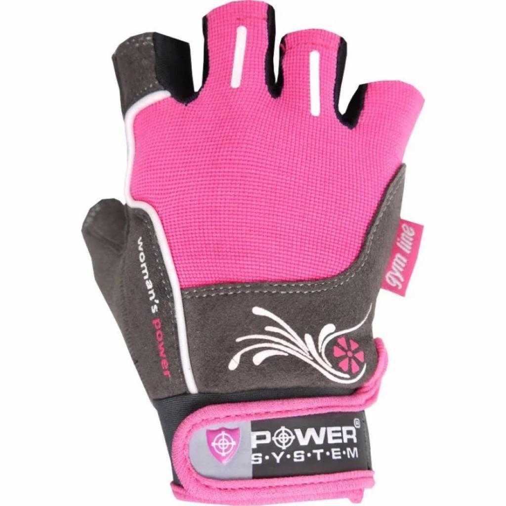 Перчатки для фитнеса Power System Woman"s Power PS-2570 S Pink (PS-2570_S_Pink)