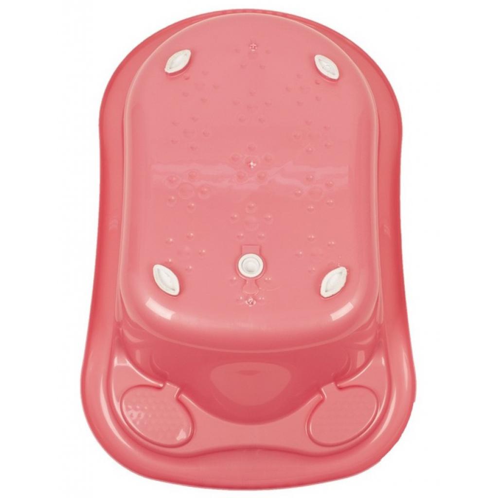 Ванночка Sevi Bebe со сливом Перламутровая Розовая (8692241008222) изображение 4