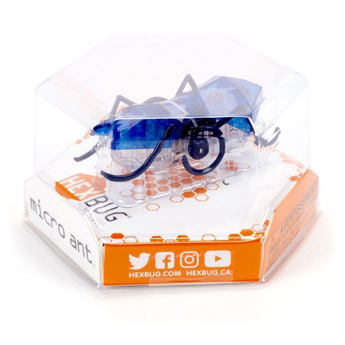 Інтерактивна іграшка Hexbug Нано-робот Micro Ant, синій (409-6389 blue) зображення 3