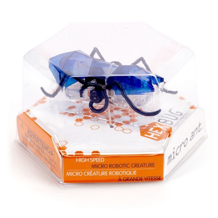 Інтерактивна іграшка Hexbug Нано-робот Micro Ant, синій (409-6389 blue) зображення 4