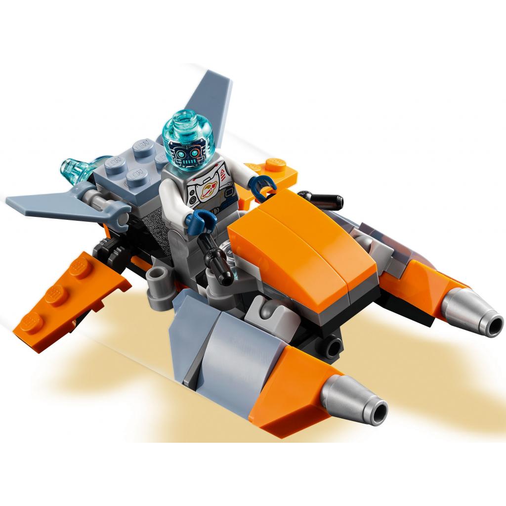 Конструктор LEGO Creator Кибердрон 113 деталей (31111) изображение 4