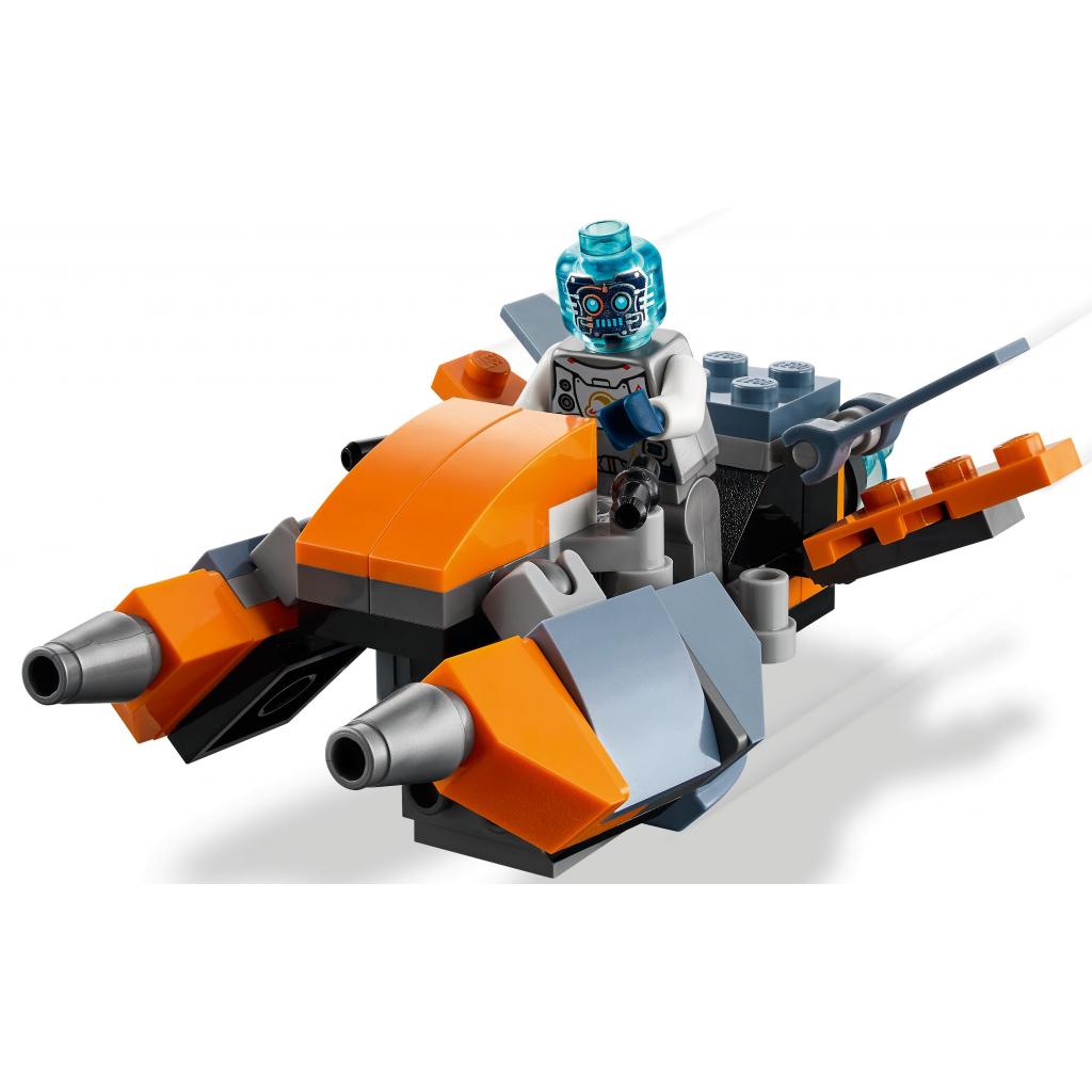 Конструктор LEGO Creator Кибердрон 113 деталей (31111) изображение 9