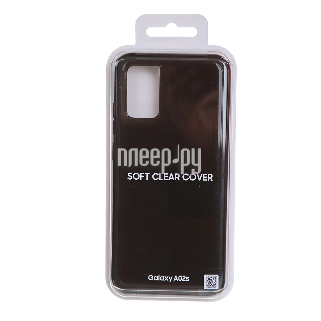 Чохол до мобільного телефона Samsung Soft Clear Cover Galaxy A02s (A025) Black (EF-QA025TBEGRU) зображення 6