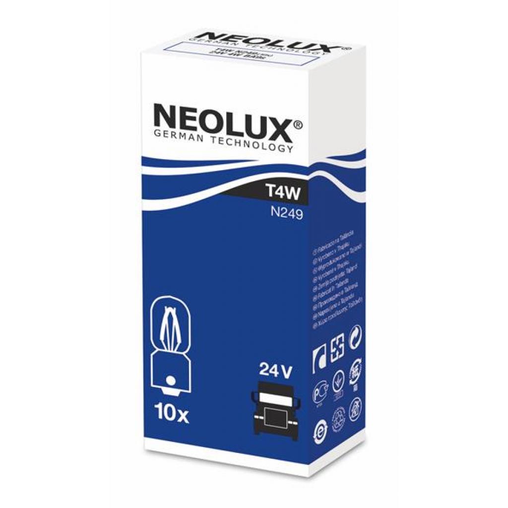 Автолампа Neolux 4W (N249) изображение 2