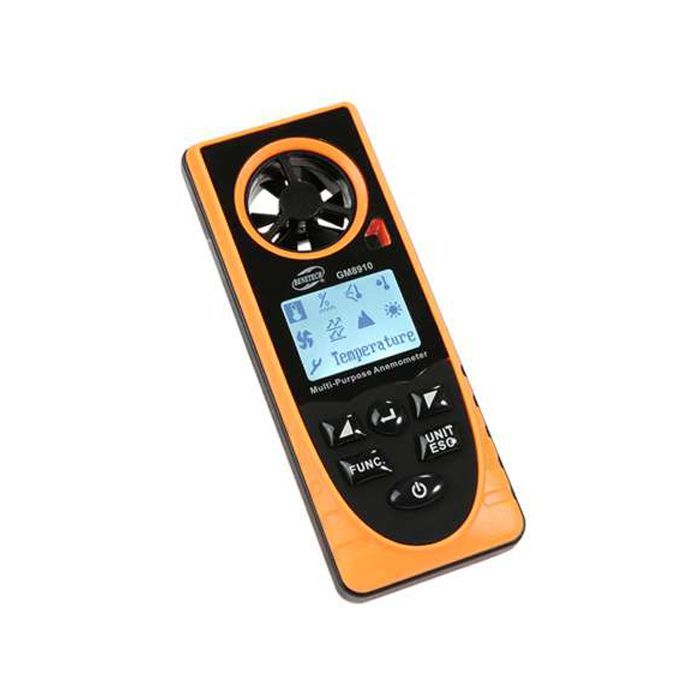 Анемометр Benetech багатофункціональний анемометр-метеостанція (GM8910) зображення 4