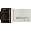 USB флеш накопитель Transcend 128GB JetFlash 890 Silver USB 3.1/Type-C (TS128GJF890S)