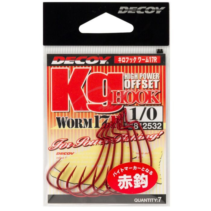 Крючок Decoy Worm17R Kg Hook R 2/0 (6 шт/уп) (1562.08.67) изображение 2