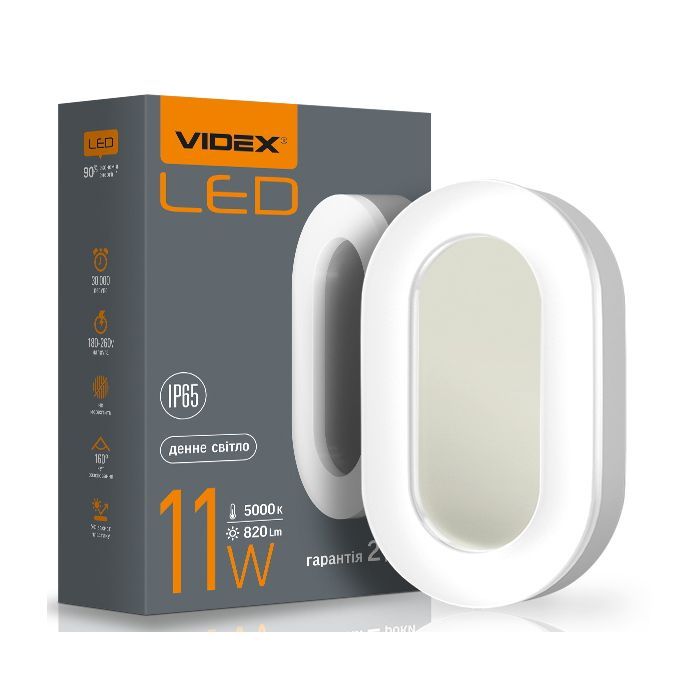 Світильник Videx LED ART IP65 11W 5000K 220V (VL-BHFO-115) зображення 2