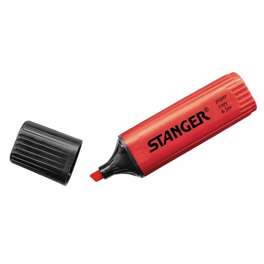 Маркер Stanger текстовий червоний 1-5 мм (180003000)