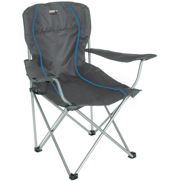 Кресло складное High Peak Salou Dark Grey/Blue (928988)
