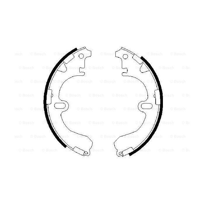 Гальмівні колодки Bosch 0 986 487 422 зображення 5