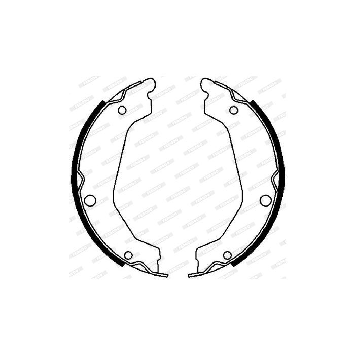 Гальмівні колодки FERODO FSB4020 зображення 2