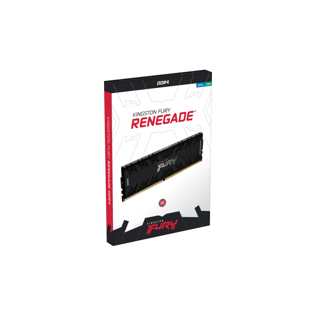 Модуль памяти для компьютера DDR4 16GB (2x8GB) 3600 MHz Fury Renegade Black Kingston Fury (ex.HyperX) (KF436C16RBK2/16) изображение 5