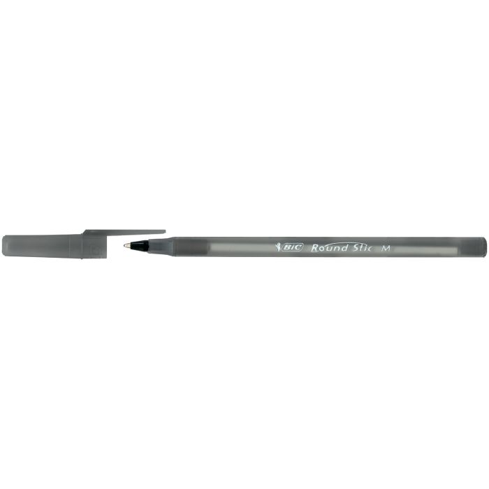 Ручка масляная Bic Round Stic, черная (bc9205681)